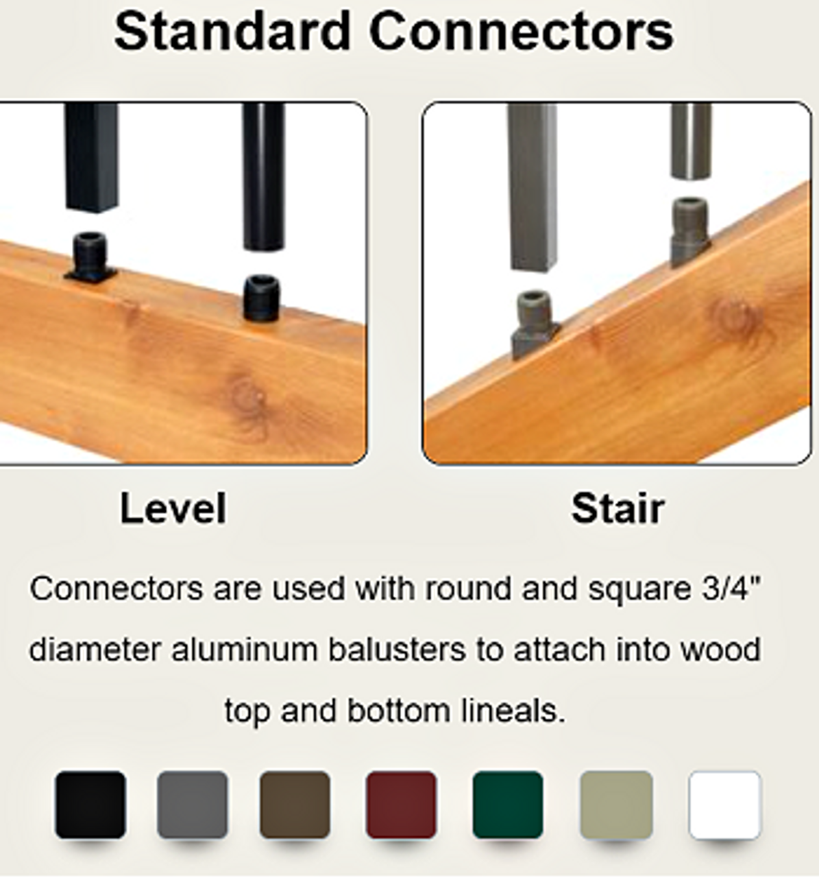 Baluster Connectors